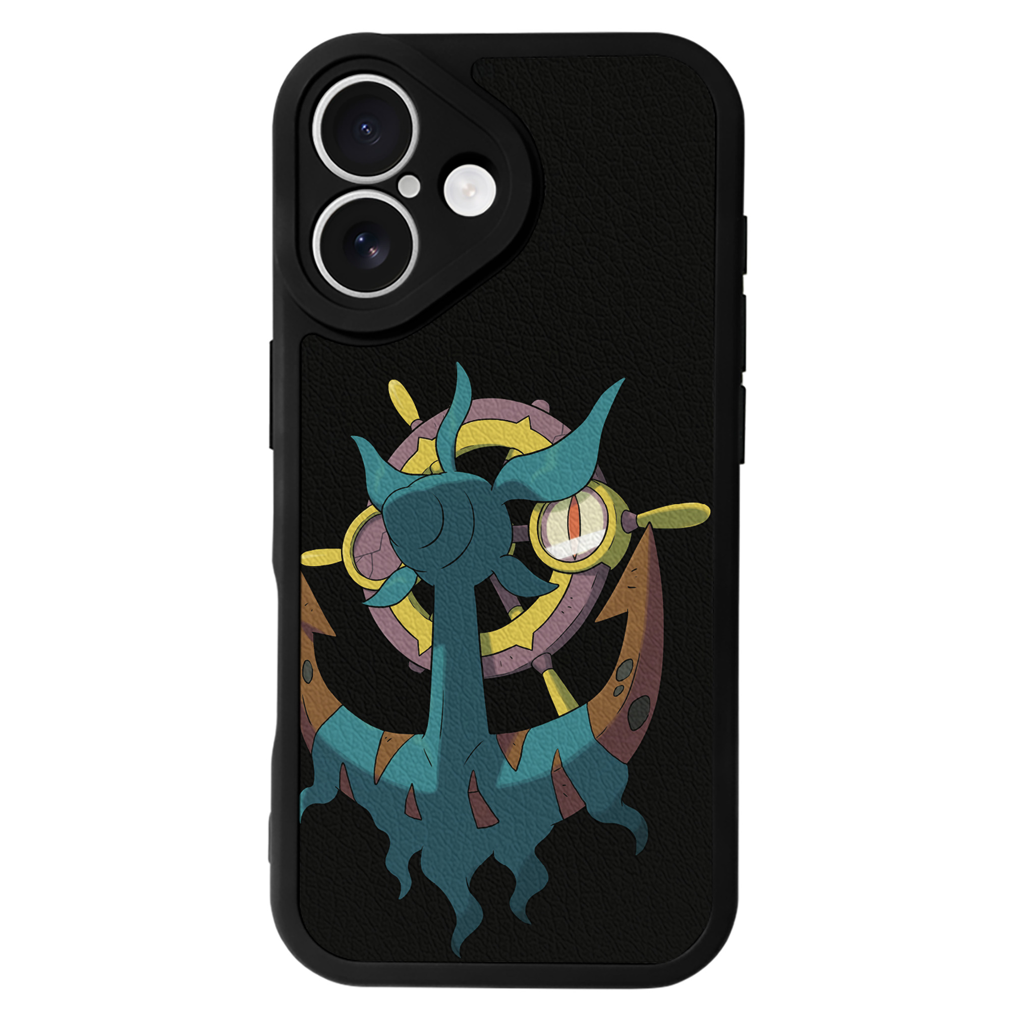 （画像用） ポケットモンスター Pokémon 【iPhone 16シリーズ対応】シリコンスマホケース（レザー調） 材質：シリコン